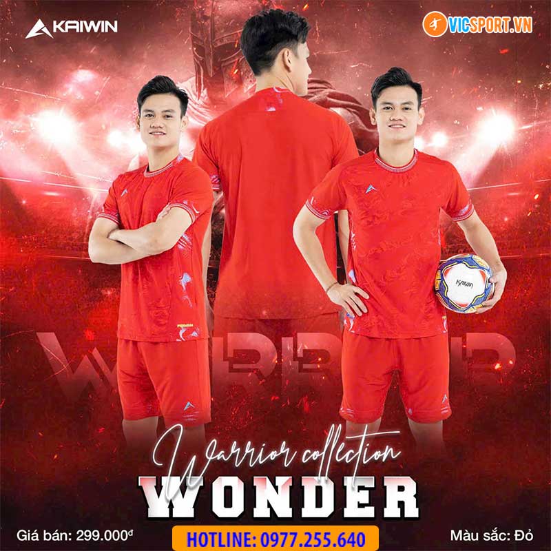 Áo đá banh không logo Kaiwin Wonder - Hình ảnh 8