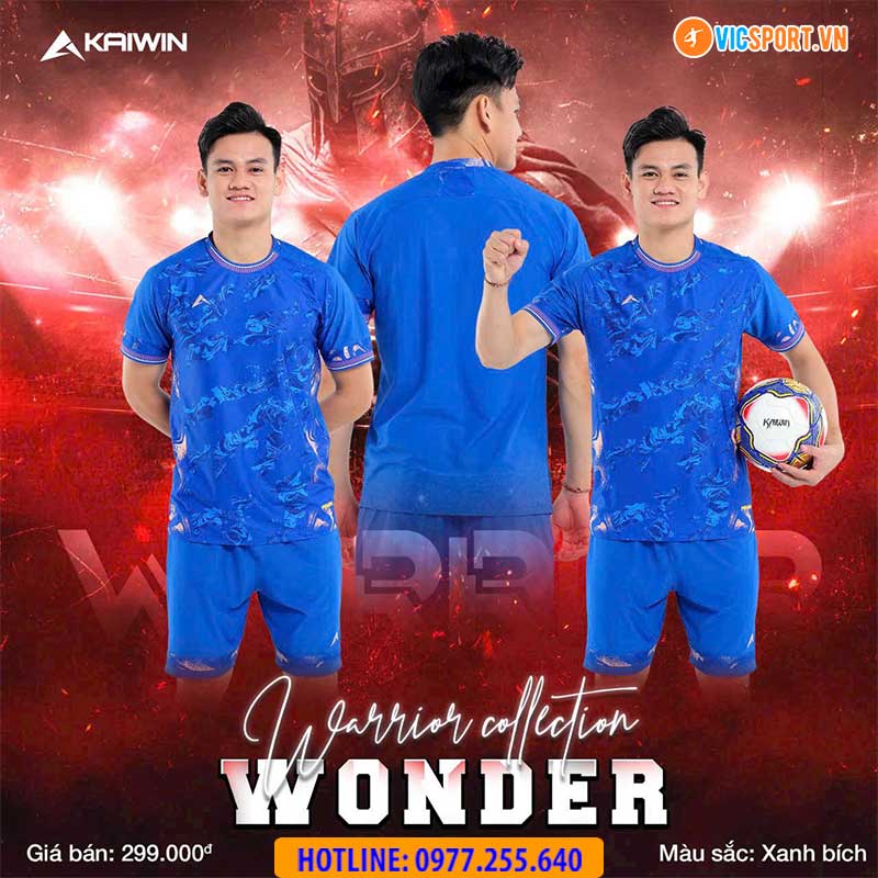 Áo đá banh không logo Kaiwin Wonder - Hình ảnh 4