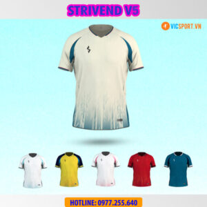 Áo đá banh không logo Strivend V5