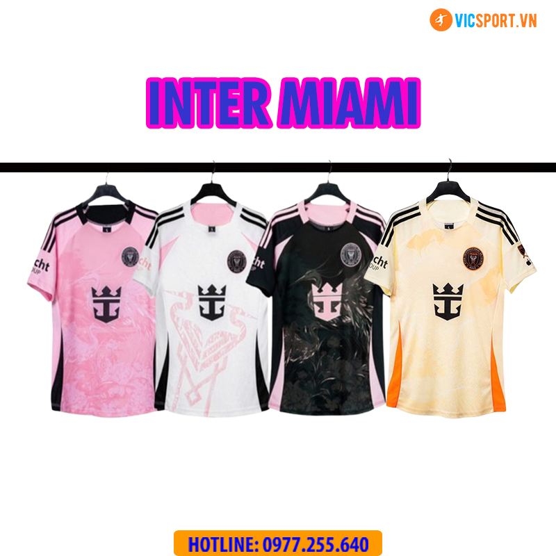 Áo đá banh Strivend Clb Inter Miami mùa giải 2024-2025