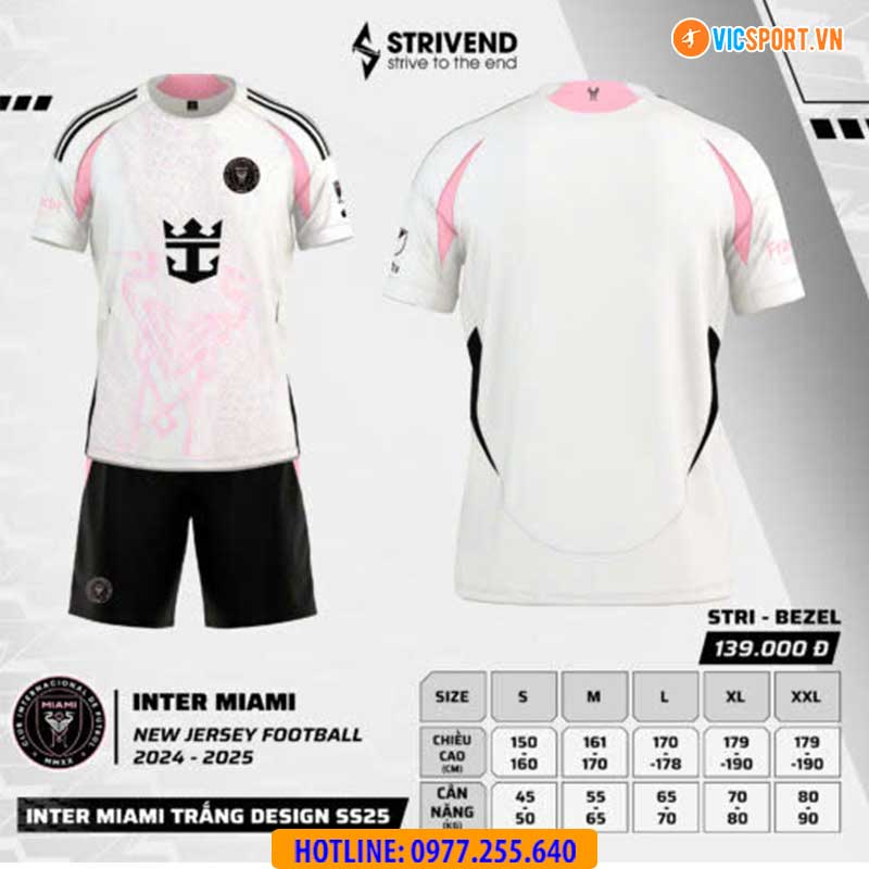 Áo đá banh Strivend Clb Inter Miami mùa giải 2024-2025 - Hình ảnh 10
