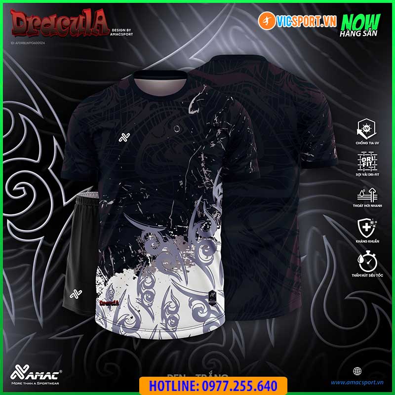 Áo đá banh thiết kế Amac Dracula - Hình ảnh 16