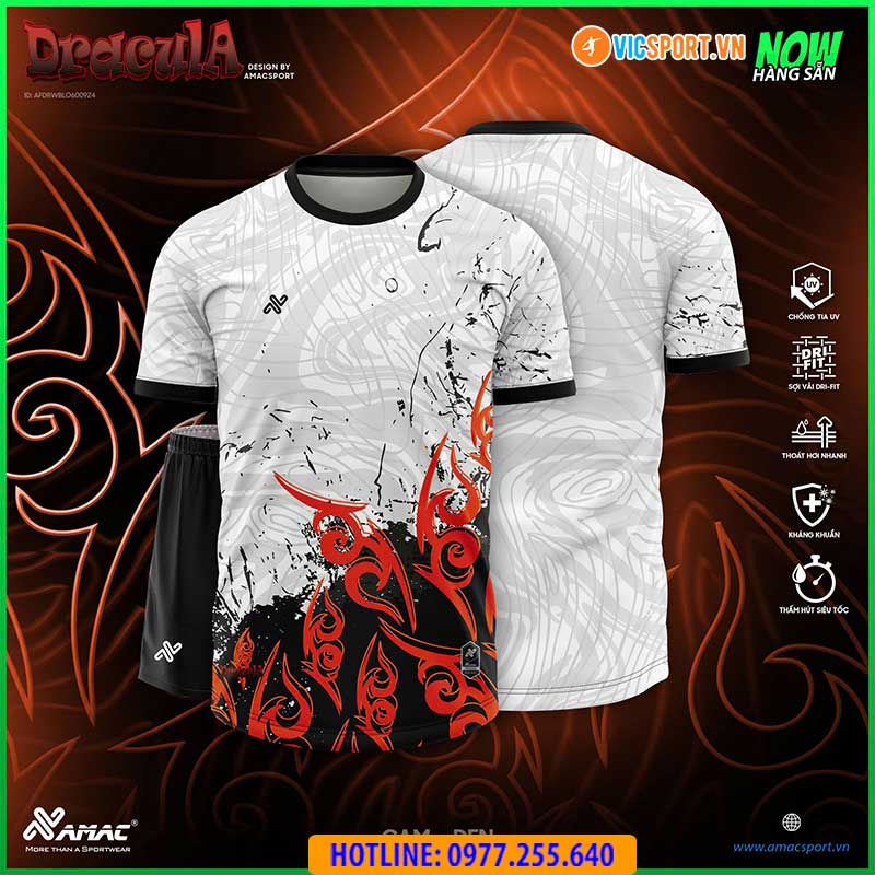 Áo đá banh thiết kế Amac Dracula - Hình ảnh 11