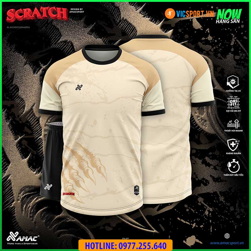 Áo đá banh thiết kế Amac Scratch - Hình ảnh 7