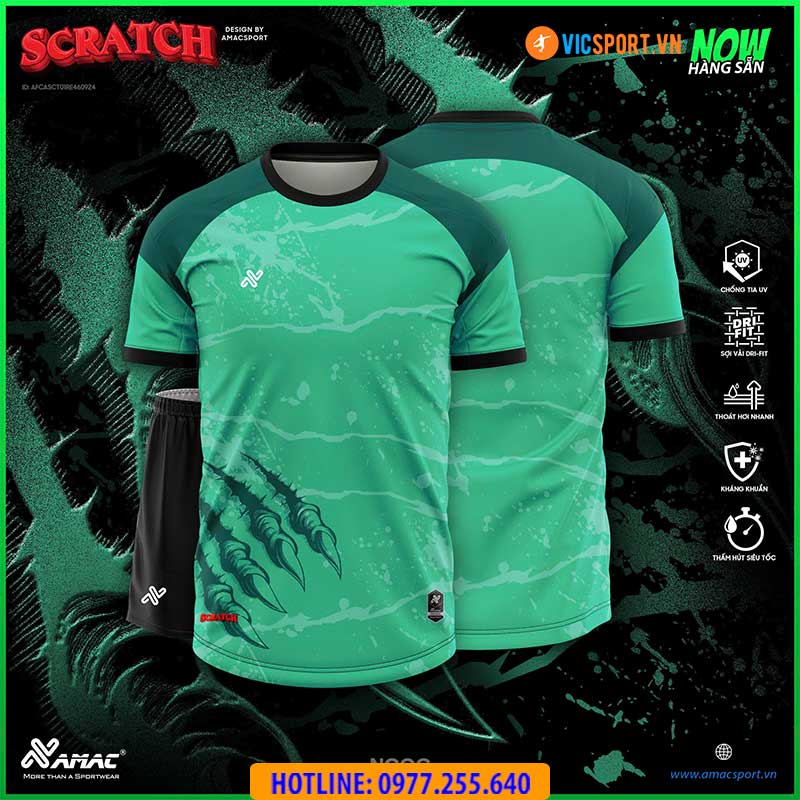 Áo đá banh thiết kế Amac Scratch - Hình ảnh 10