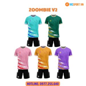 Áo đá banh thiết kế Higo Zombie V2