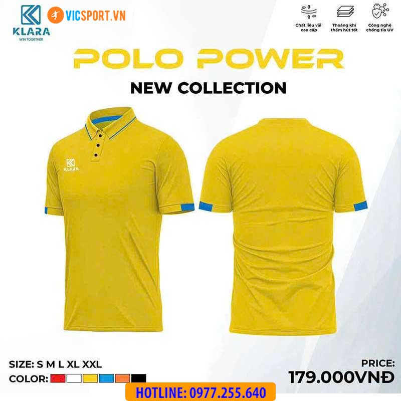 Áo polo thể thao Klara Power - Hình ảnh 15