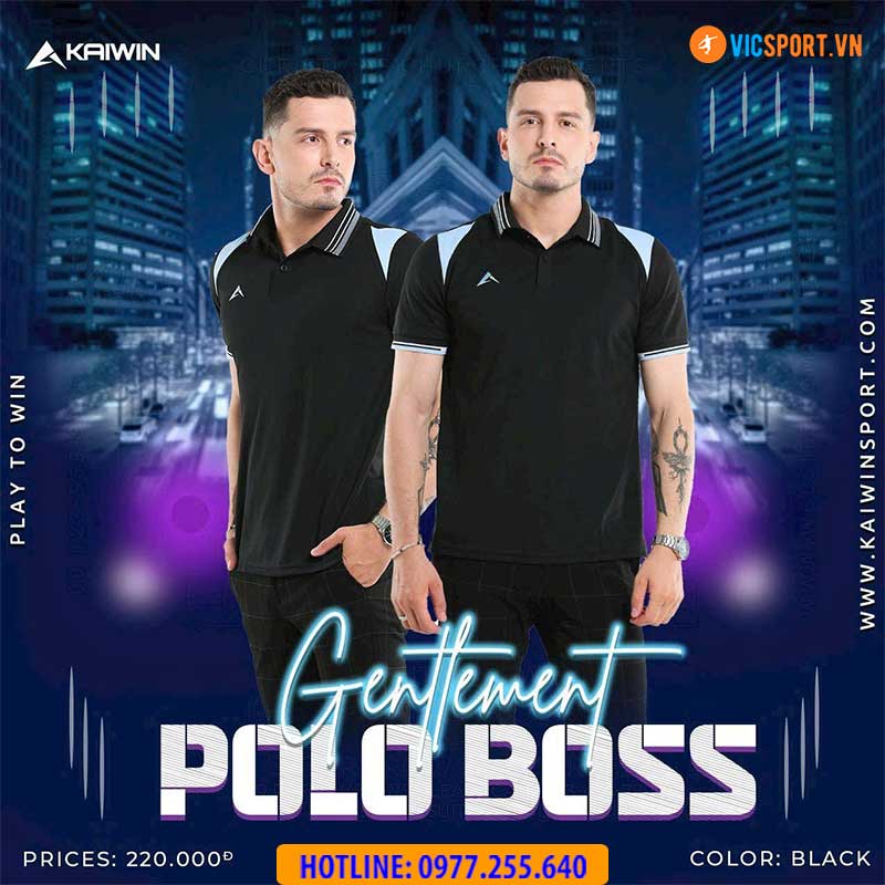 Áo polo thể thao Kaiwin Boss - Hình ảnh 3