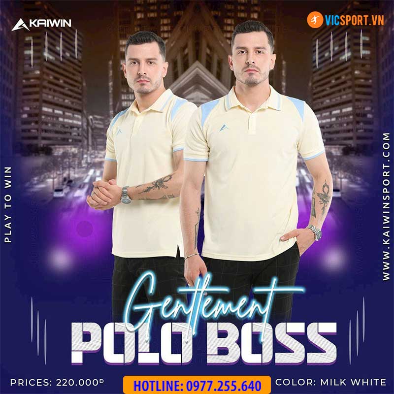 Áo polo thể thao Kaiwin Boss - Hình ảnh 5