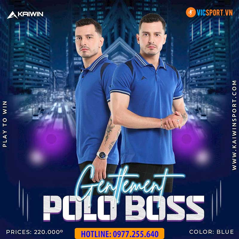 Áo polo thể thao Kaiwin Boss - Hình ảnh 8