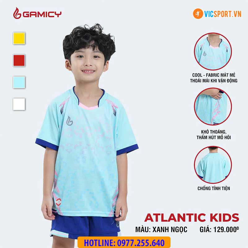 Áo đá banh trẻ em Kaiwin Atlantic - Hình ảnh 10