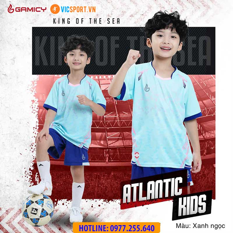 Áo đá banh trẻ em Kaiwin Atlantic - Hình ảnh 7