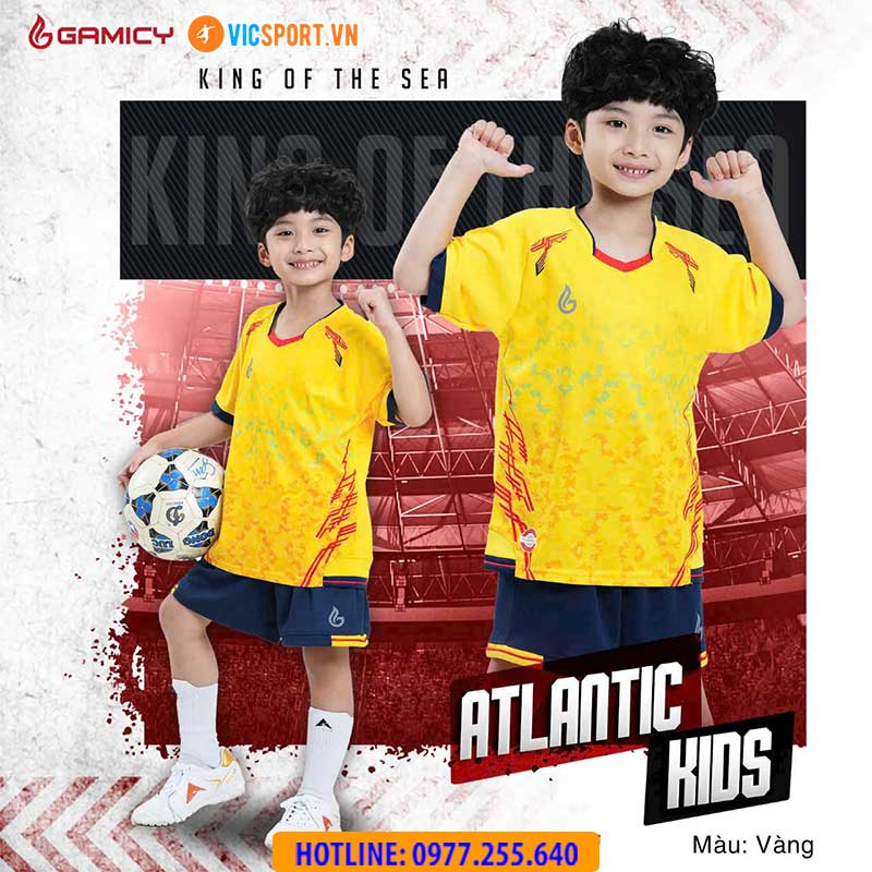 Áo đá banh trẻ em Kaiwin Atlantic - Hình ảnh 6