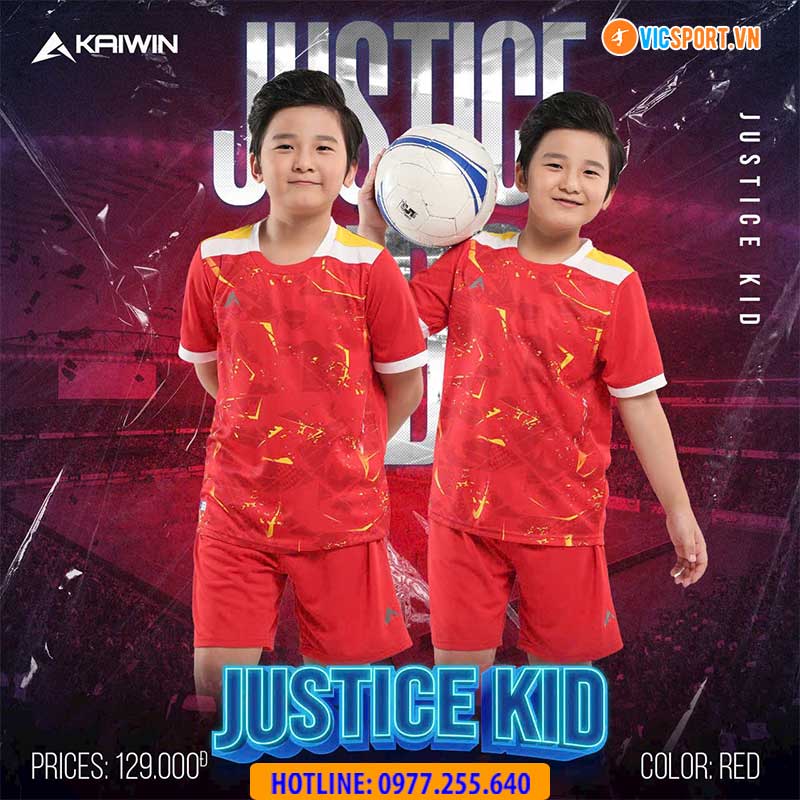 Áo đá banh trẻ em Kaiwin Justice - Hình ảnh 7