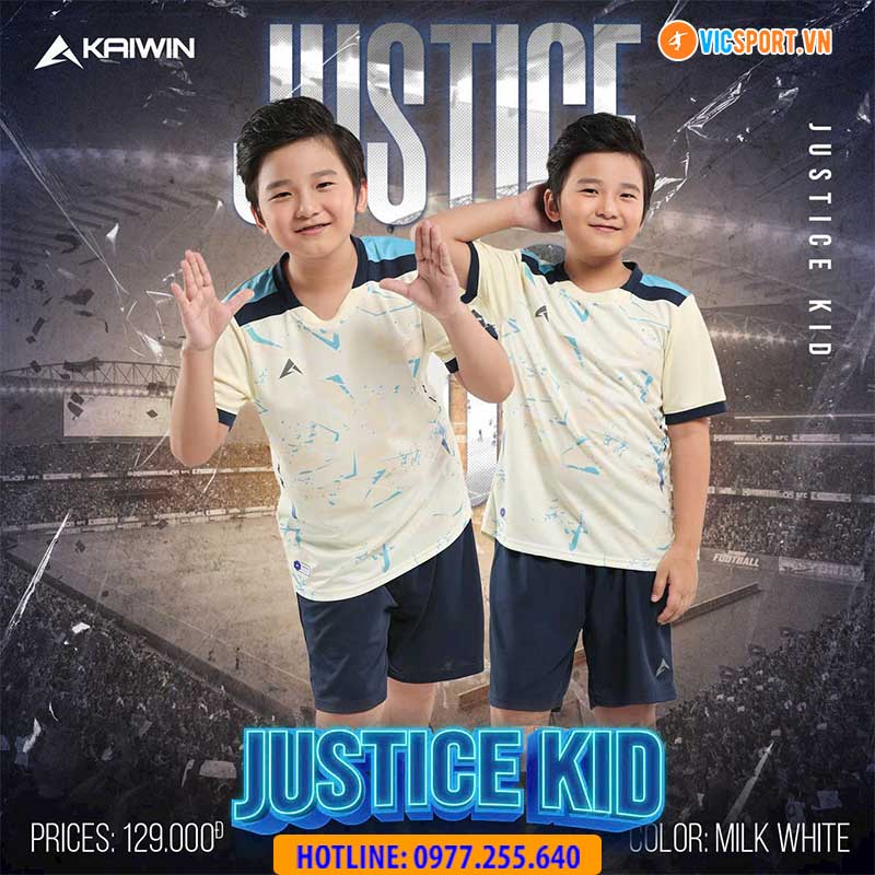 Áo đá banh trẻ em Kaiwin Justice - Hình ảnh 6