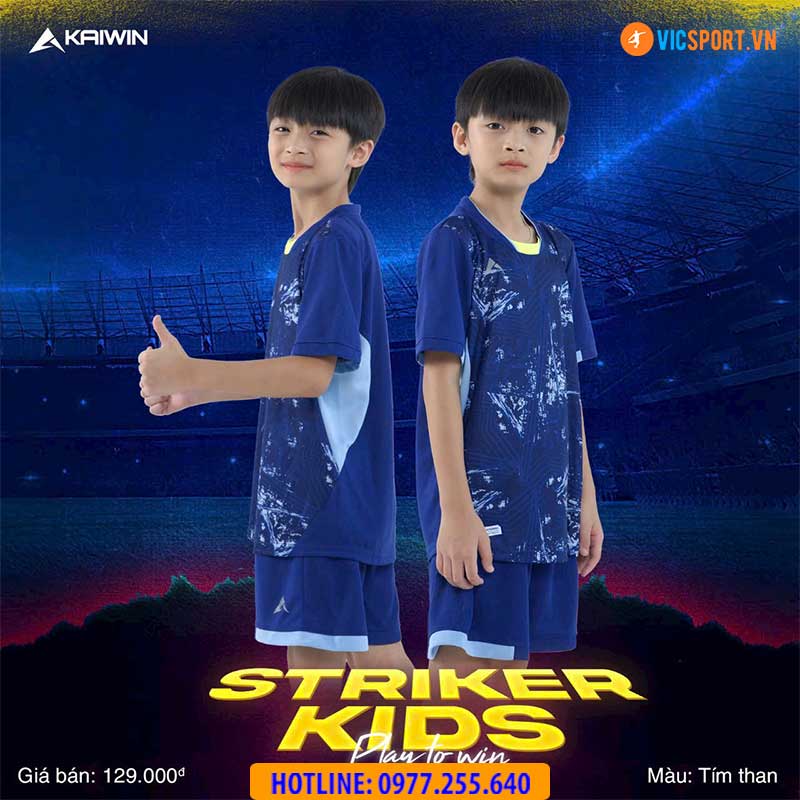 Áo đá banh trẻ em Kaiwin Striker - Hình ảnh 5