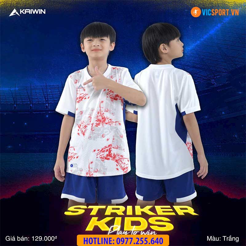 Áo đá banh trẻ em Kaiwin Striker - Hình ảnh 4