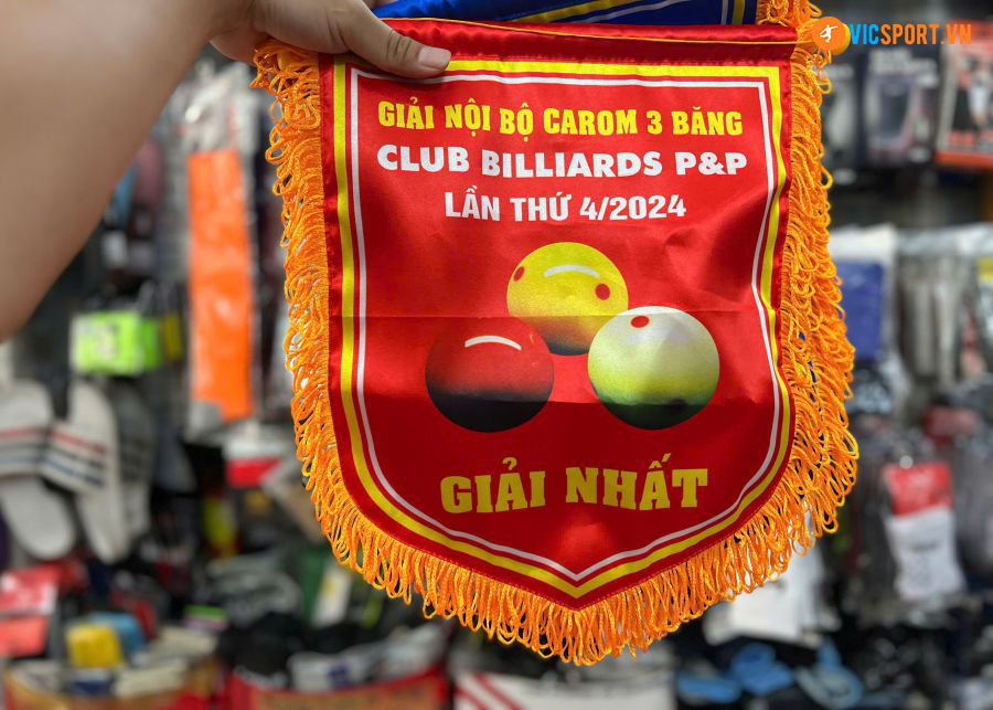 Cờ bầu lưu niệm - cờ giải (thiết kế theo yêu cầu) - Hình ảnh 47
