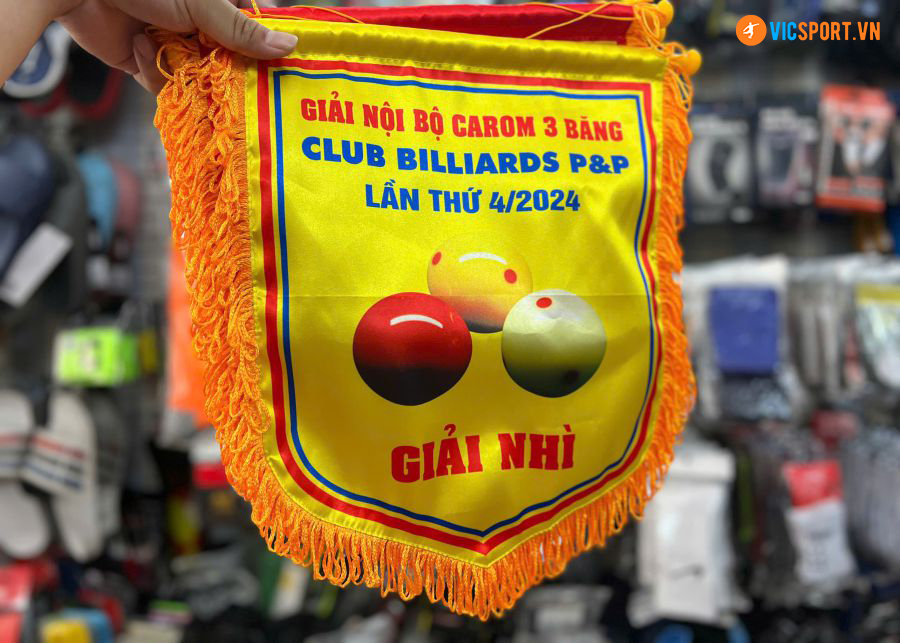 Cờ bầu lưu niệm - cờ giải (thiết kế theo yêu cầu) - Hình ảnh 49