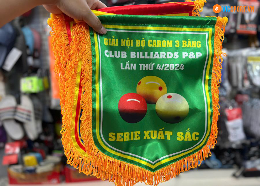 Cờ bầu lưu niệm - cờ giải (thiết kế theo yêu cầu) - Hình ảnh 48