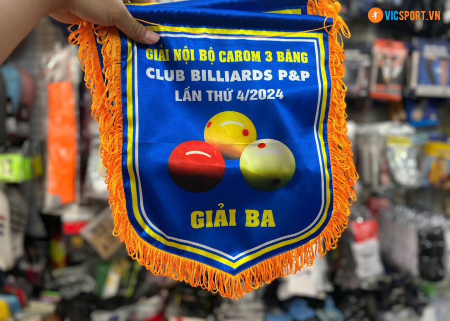 Cờ bầu lưu niệm - cờ giải (thiết kế theo yêu cầu) - Hình ảnh 50