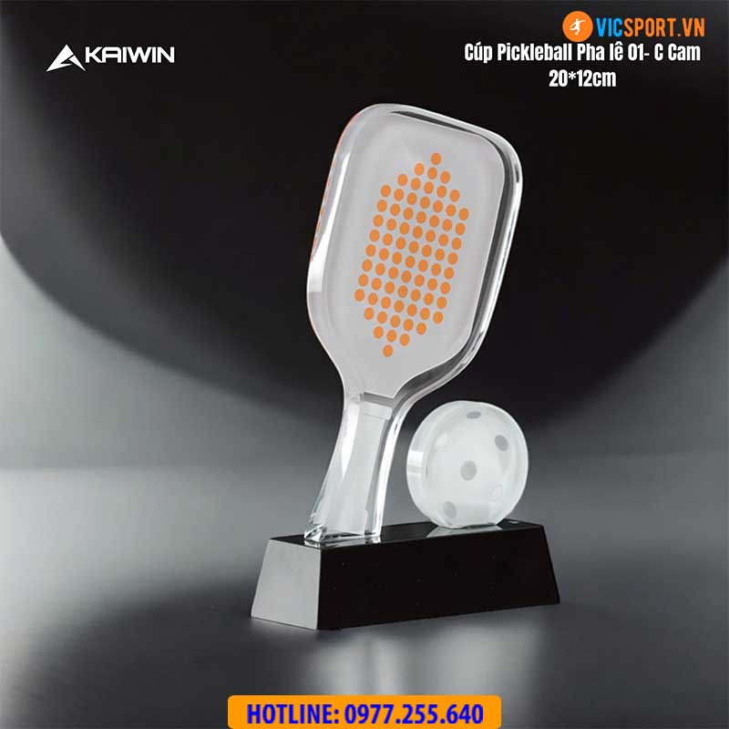 Cúp pickleball Kaiwin pha lê 01 - Hình ảnh 5