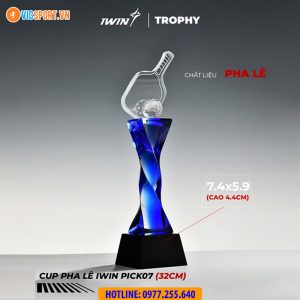 Tổng hợp cúp pickleball hãng iWin