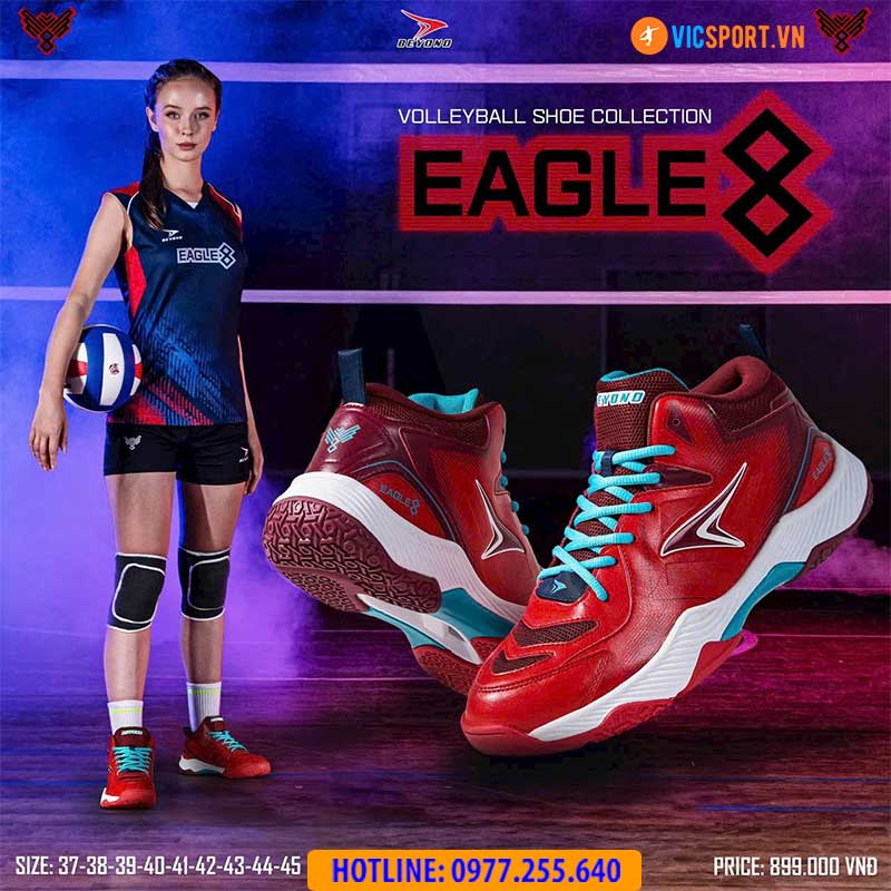 Giày bóng chuyền Beyono Eagle 8 (sale mạnh) - Hình ảnh 21