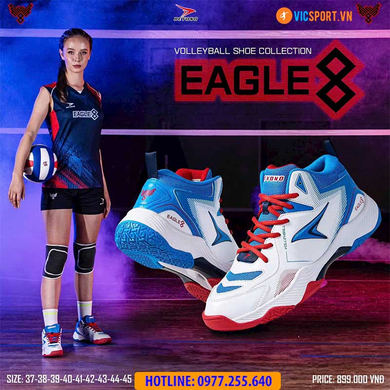 Giày bóng chuyền Beyono Eagle 8 (sale mạnh) - Hình ảnh 19