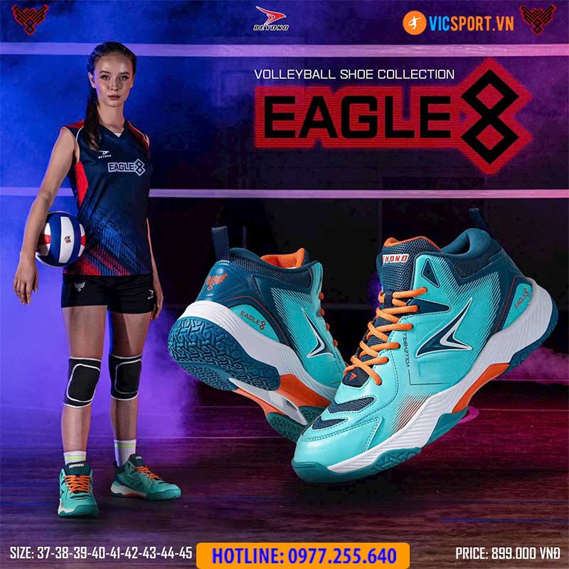 Giày bóng chuyền Beyono Eagle 8 (sale mạnh) - Hình ảnh 22