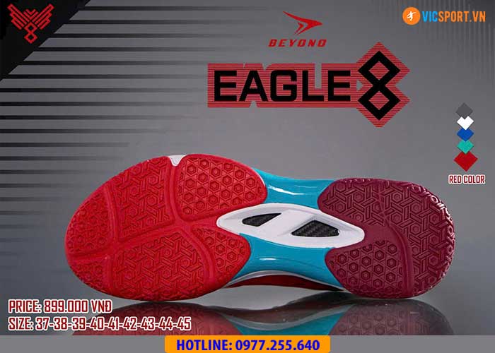 Giày bóng chuyền Beyono Eagle 8 (sale mạnh) - Hình ảnh 23