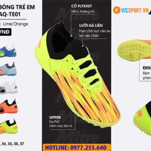 Giày đá banh trẻ em Mitre MAQ-TE01