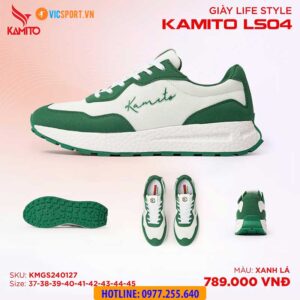 GIÀY THỂ THAO KAMITO XANH LÁ