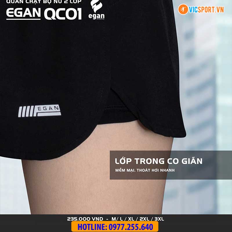 Quần chạy bộ nam Egan QC02 - Hình ảnh 6