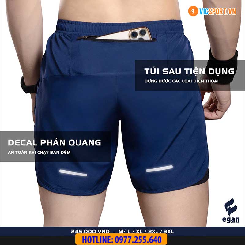 Quần chạy bộ nam Egan QC02 - Hình ảnh 15