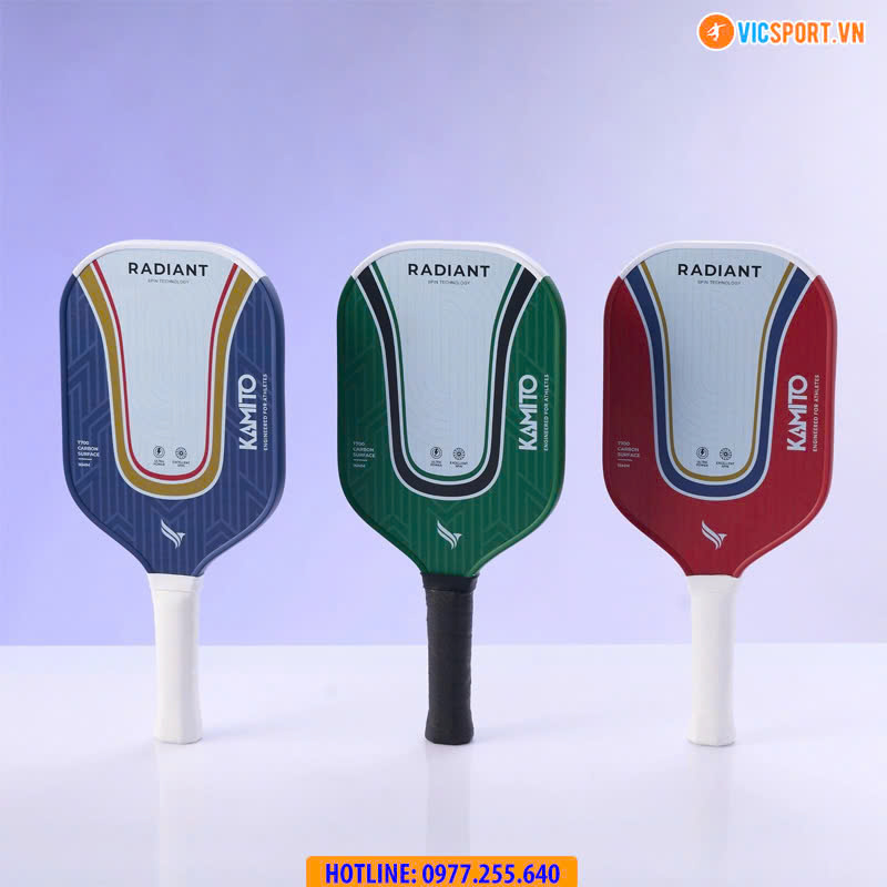 Vợt pickleball Kamito Radiant chính hãng - Hình ảnh 11