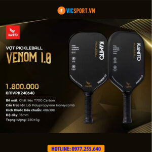 Vợt pickleball Kamito Venom 1.0 chính hãng