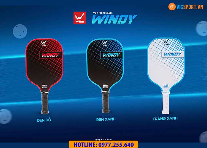 Vợt pickleball Wika Windy chính hãng - Hình ảnh 10