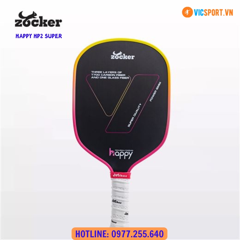 Vợt Pickleball Zocker Happy Super Quality HP2 - Hình ảnh 14