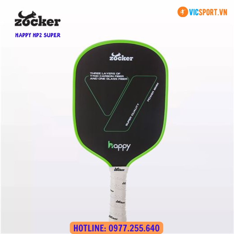 Vợt Pickleball Zocker Happy Super Quality HP2 - Hình ảnh 8