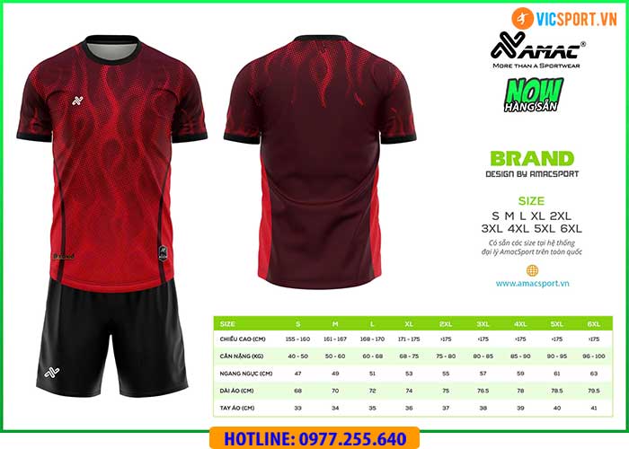Áo đá banh thiết kế Amac Brand - Hình ảnh 3