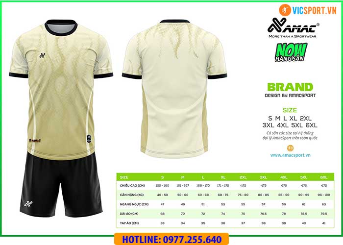 Áo đá banh thiết kế Amac Brand - Hình ảnh 6
