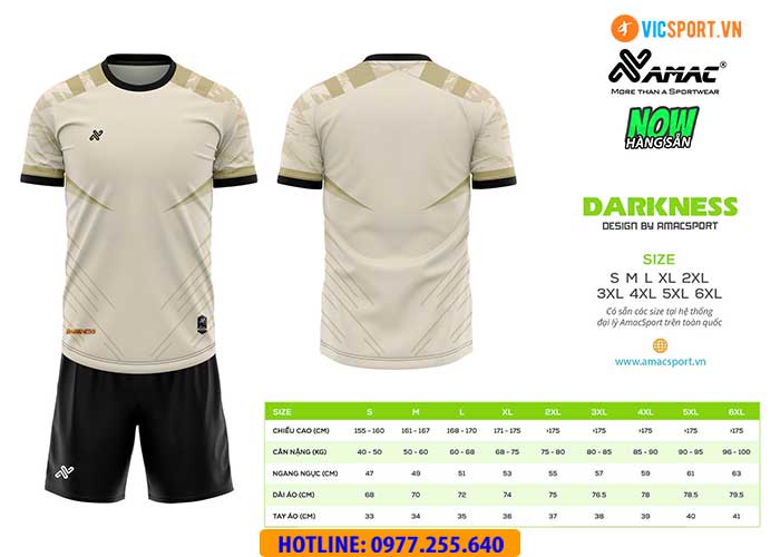 Áo đá banh thiết kế Amac Darkness - Hình ảnh 8