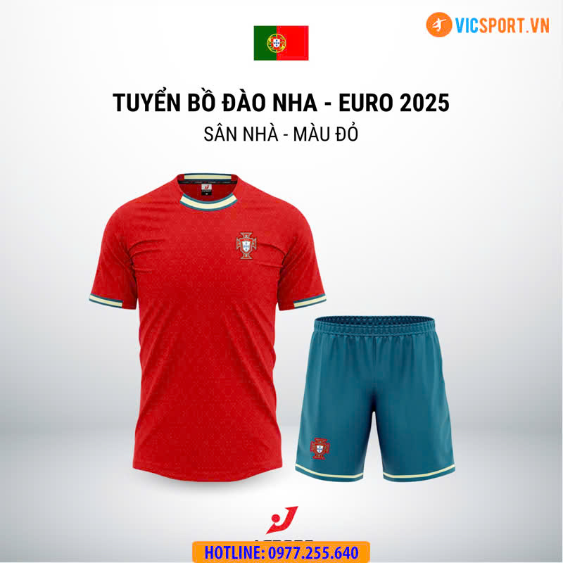 Áo bóng đá trẻ em đội tuyển Bồ Đào Nha 2025 - Hình ảnh 7