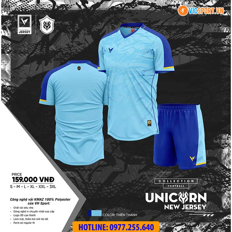 Áo đá banh không logo VH Unicorn - Hình ảnh 35