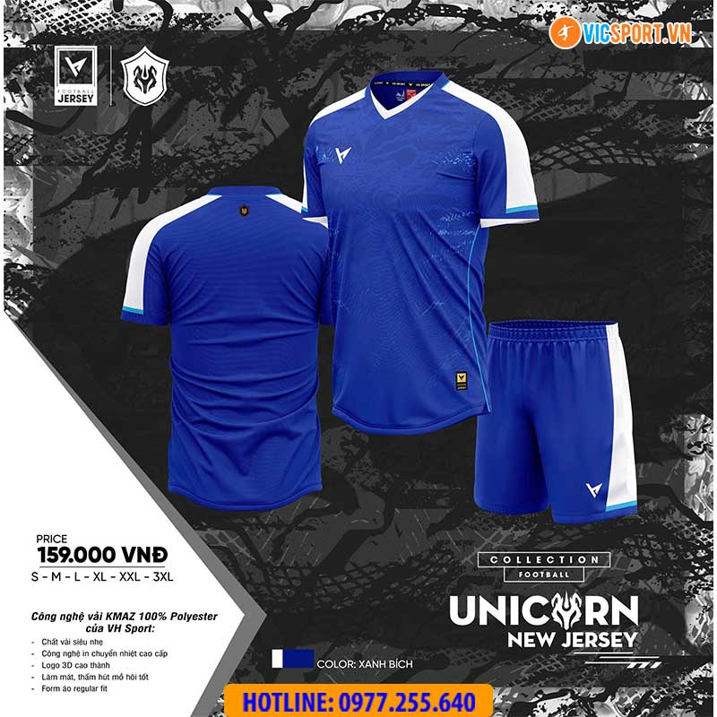 Áo đá banh không logo VH Unicorn - Hình ảnh 39