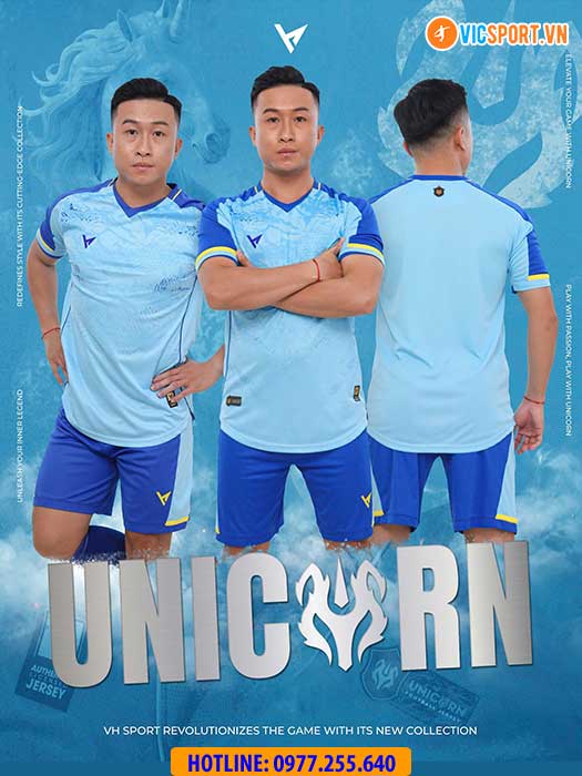 Áo đá banh không logo VH Unicorn - Hình ảnh 29