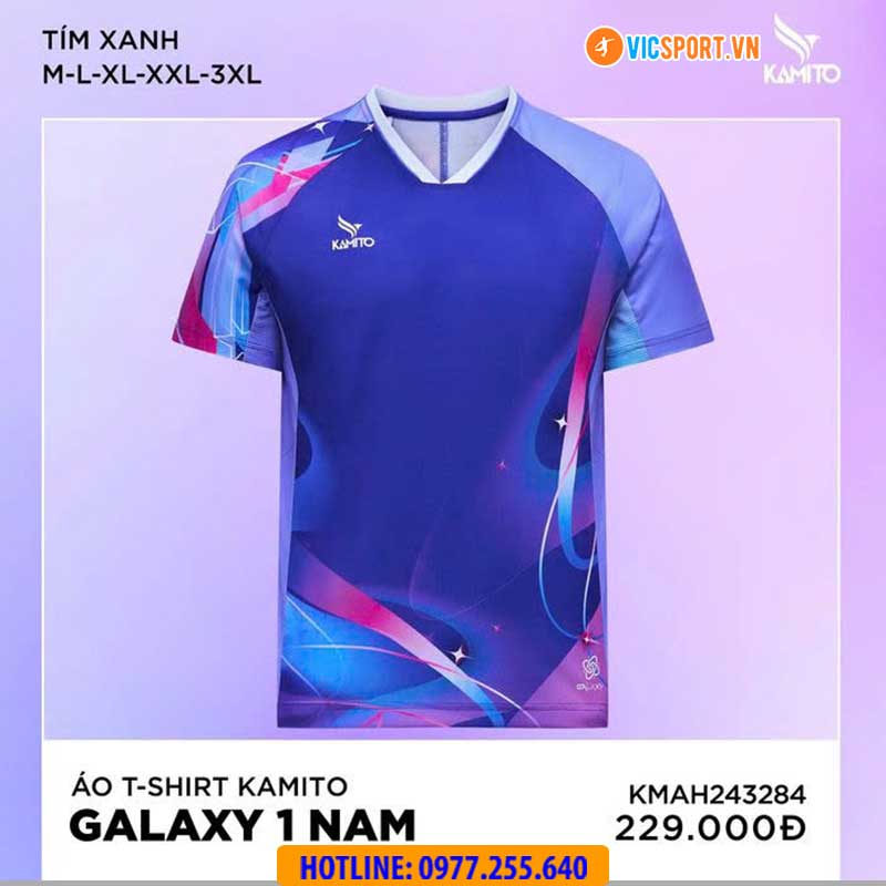 Áo cầu lông Kamito Galaxy 1 chính hãng - Hình ảnh 10