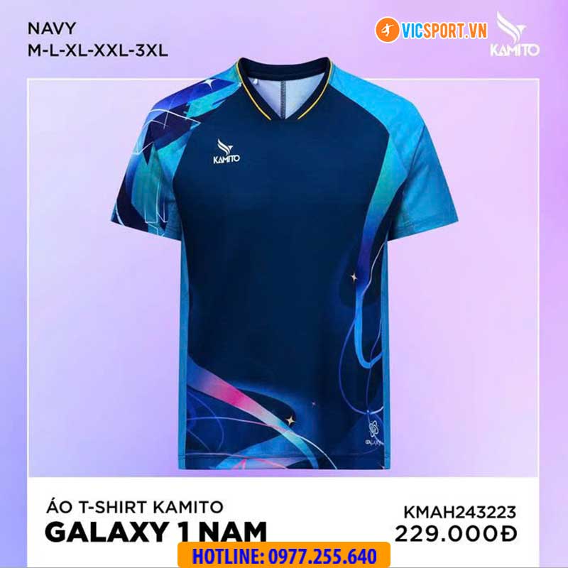 Áo cầu lông Kamito Galaxy 1 chính hãng - Hình ảnh 11