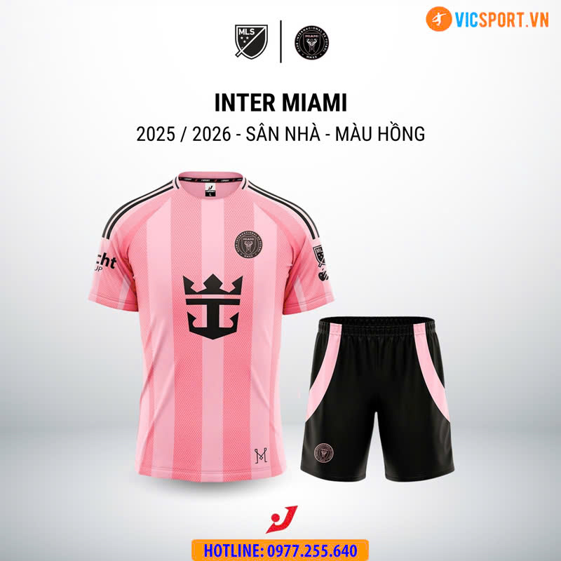 Áo đá banh trẻ em Clb Inter Miami mùa giải 2025-2026 - Hình ảnh 5